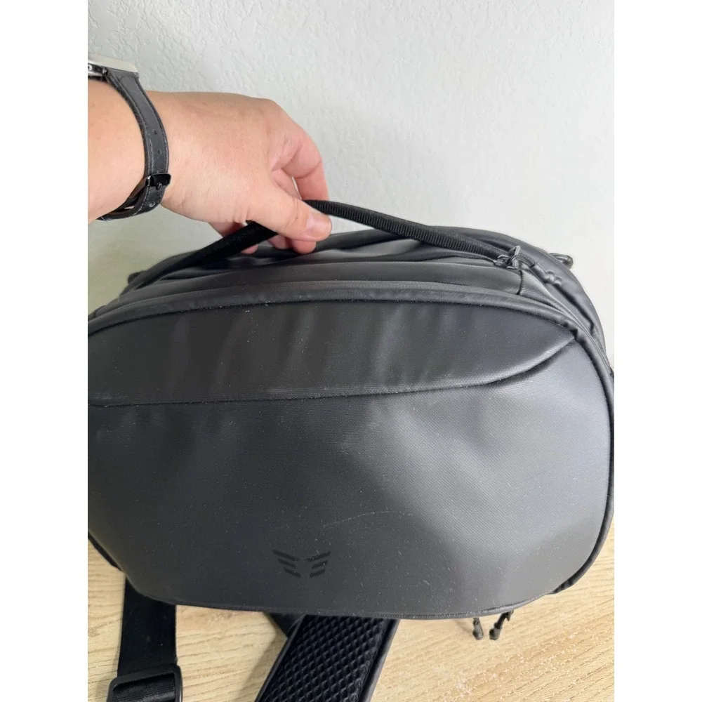 Wairworthy Black Stealth Solo Flight Bag Pilot Carry On Headset Pocket Hardsided